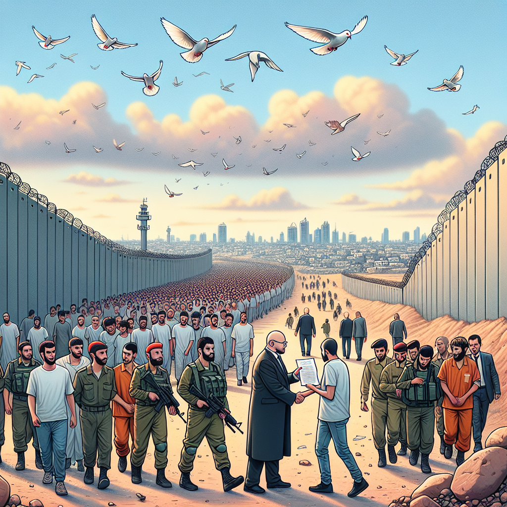 Israel Releases 200 Palestinian Prisoners in Gaza Ceasefire Agreement