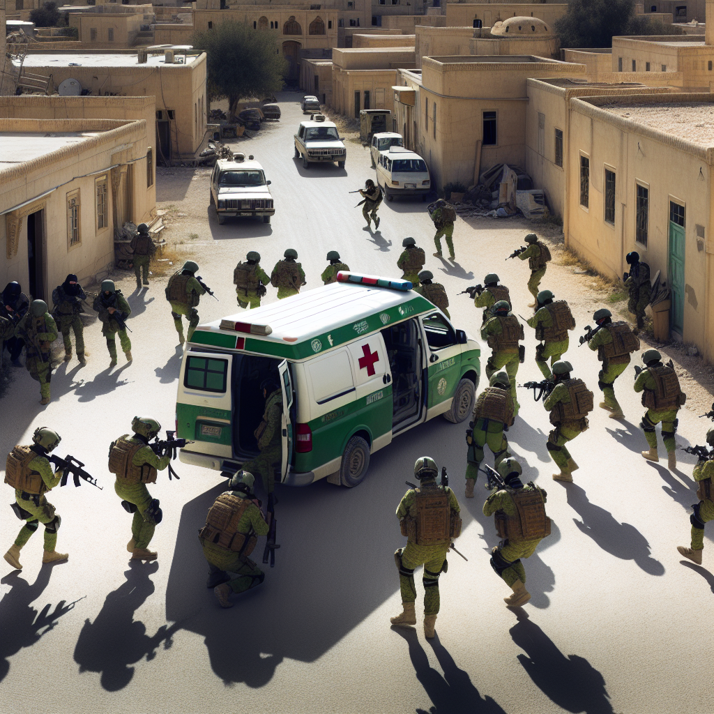 Israeli Forces Conduct West Bank Raid Using Ambulance