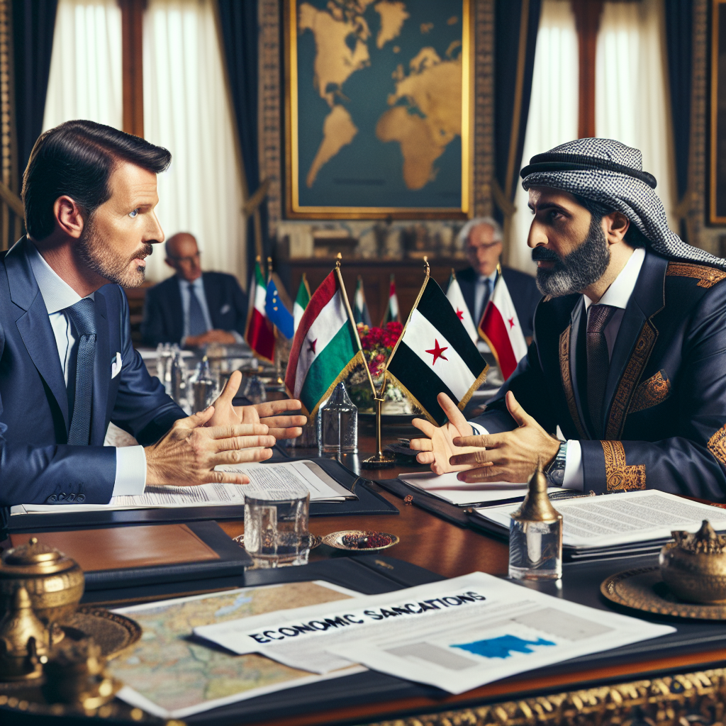 Italy's Foreign Minister Engages with Syria's New Leadership, Urges Sanctions Dialogue