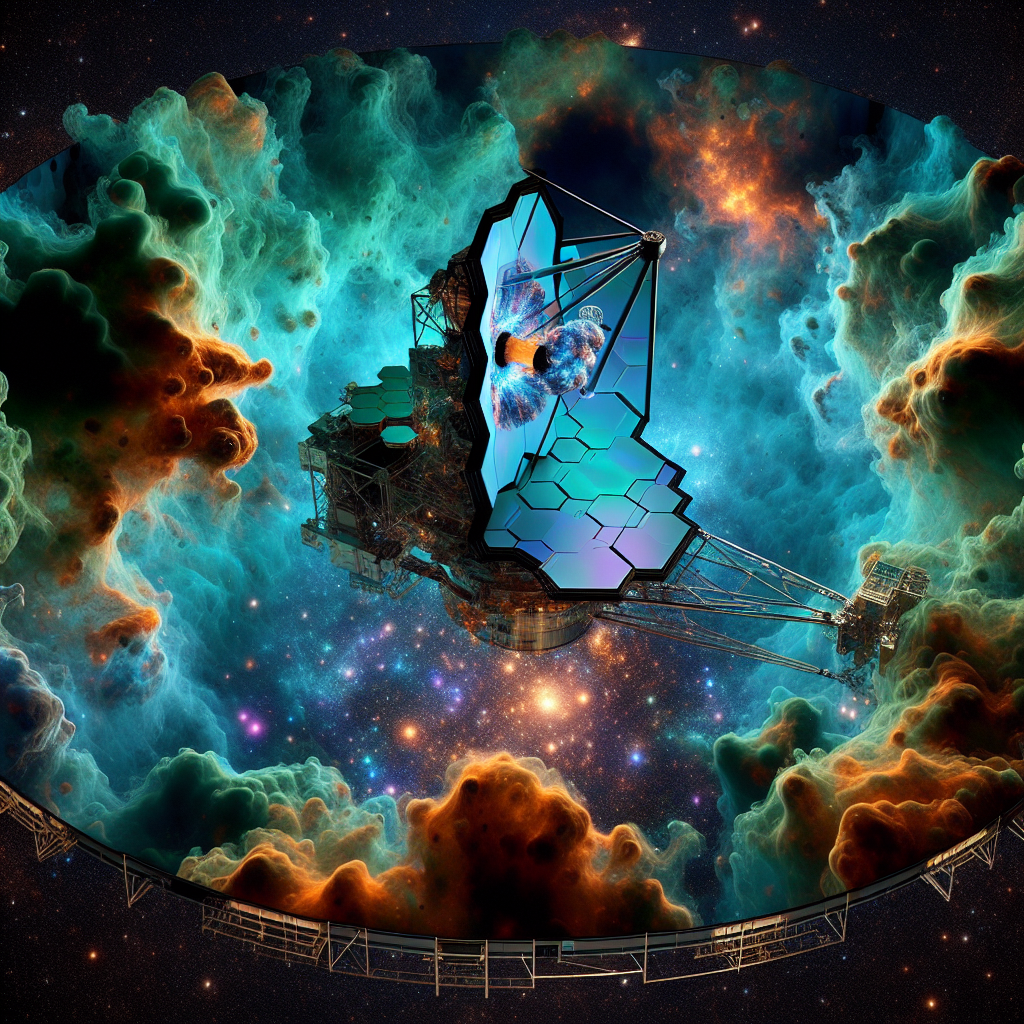 James Webb Telescope Unveils 3D Dust and Gas Structures