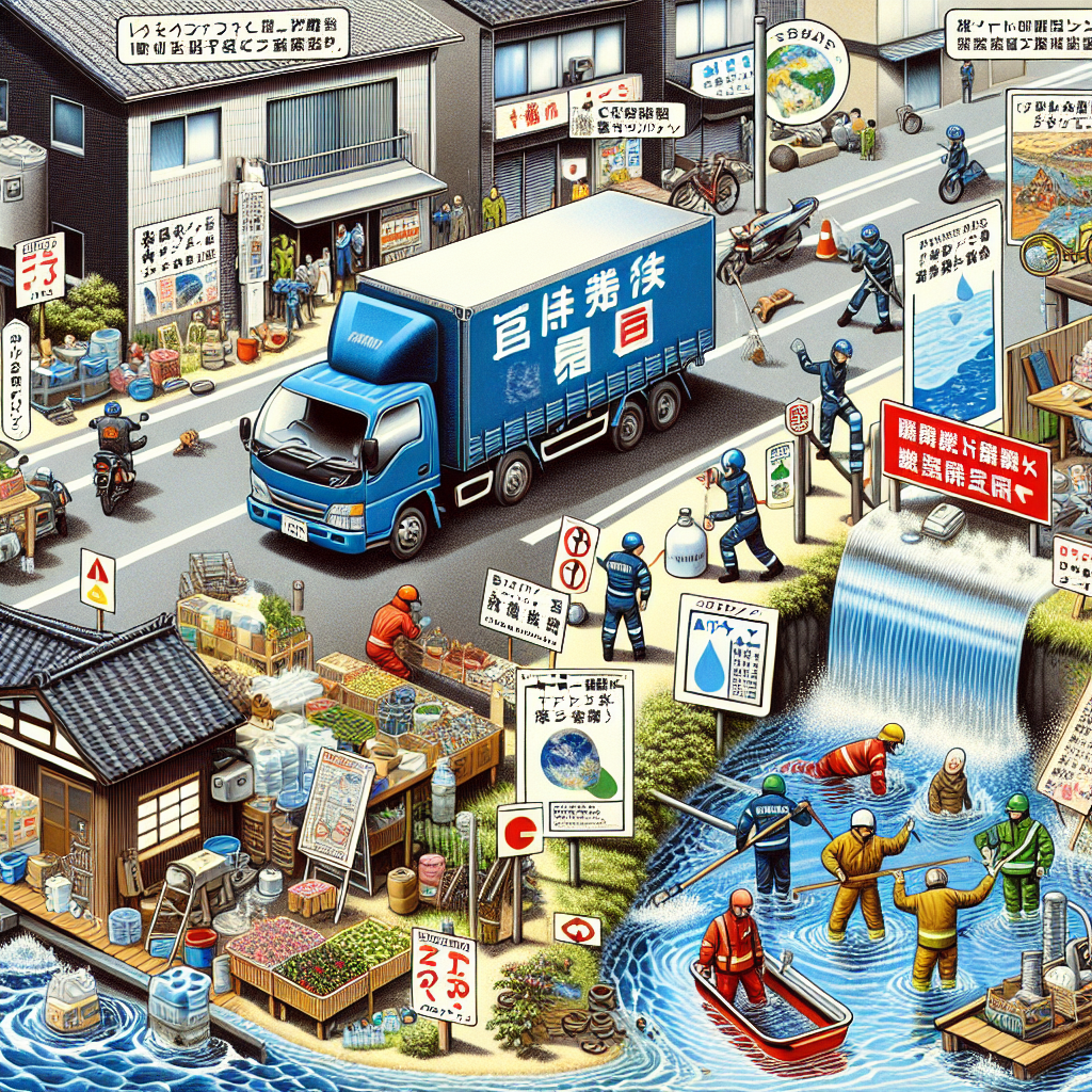 Japan Urges 1.2 Million Residents to Conserve Water for Truck Driver Rescue Effort