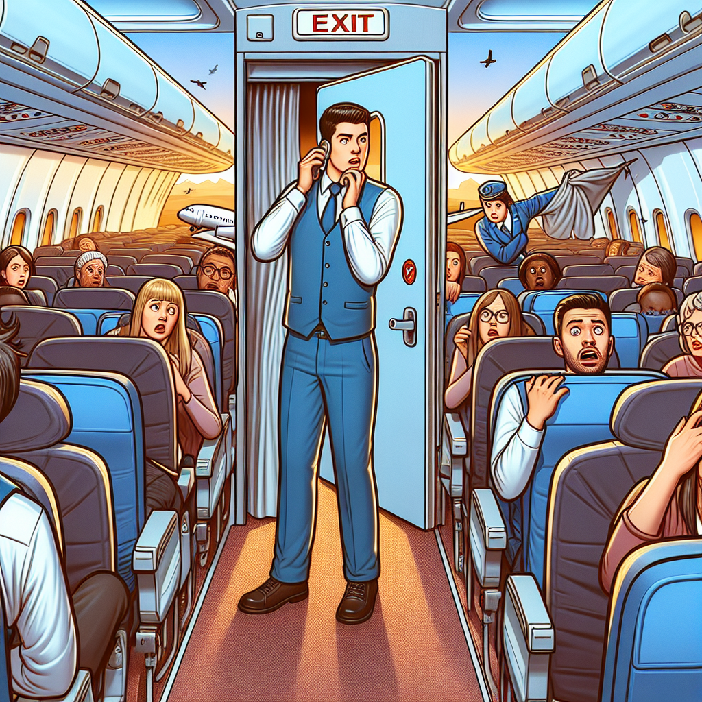 JetBlue Passenger Opens Exit Door During Taxi at Boston Airport