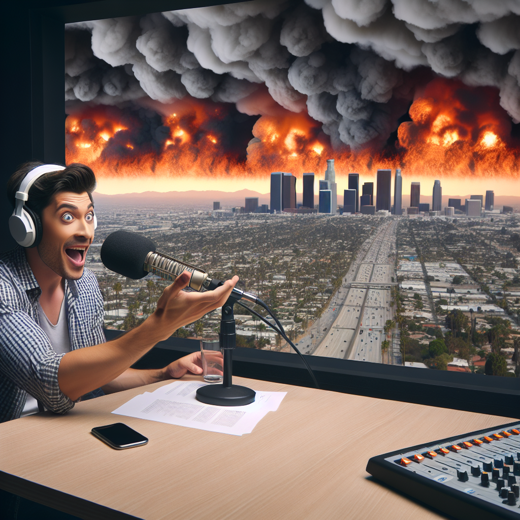 Joe Rogan's Podcast Warning on Los Angeles Wildfires