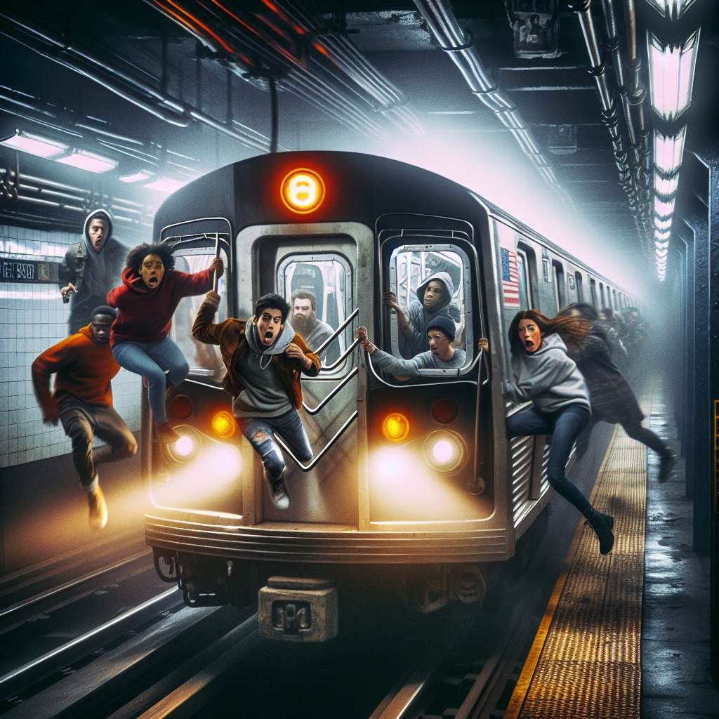 Joyriders Steal NY Subway Train for Wild Ride (VIDEO)