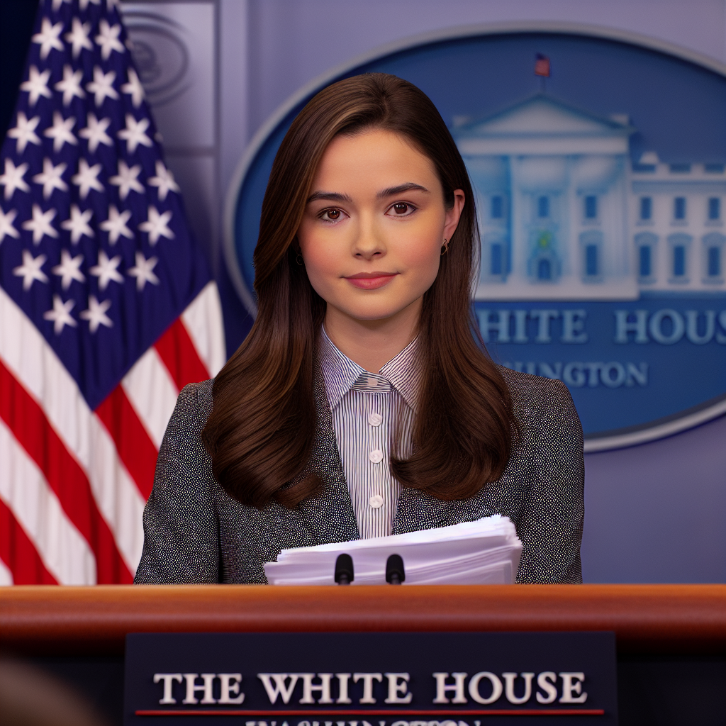 Karoline Leavitt Set for First Briefing as Youngest White House Press Secretary