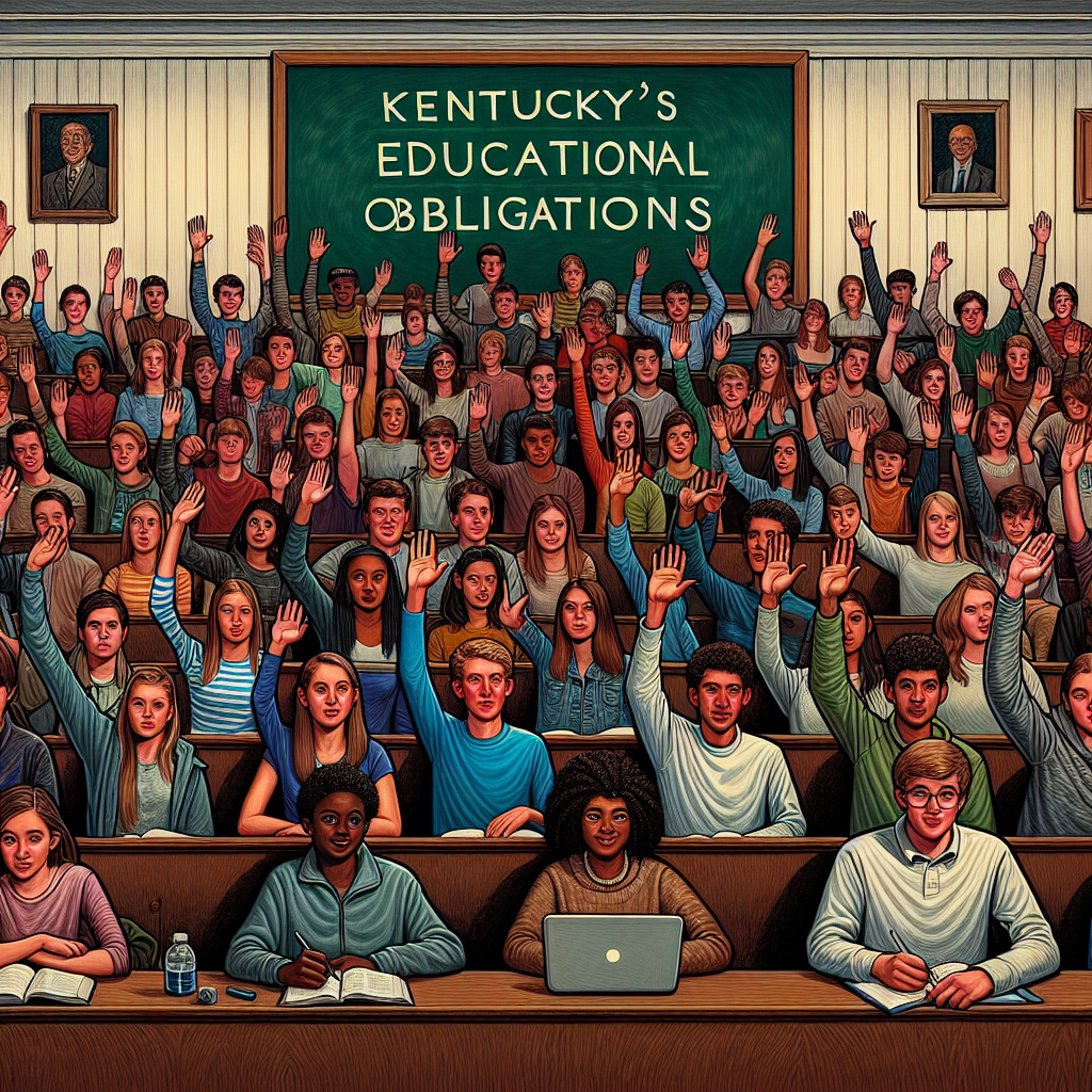 Kentucky Students Question State's Fulfillment of Educational Obligations