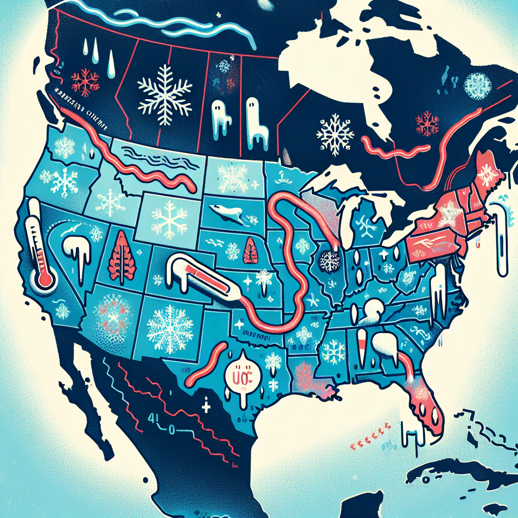 Key Information on Snow, Freezing Rain, and Bitter Cold Sweeping Across the US