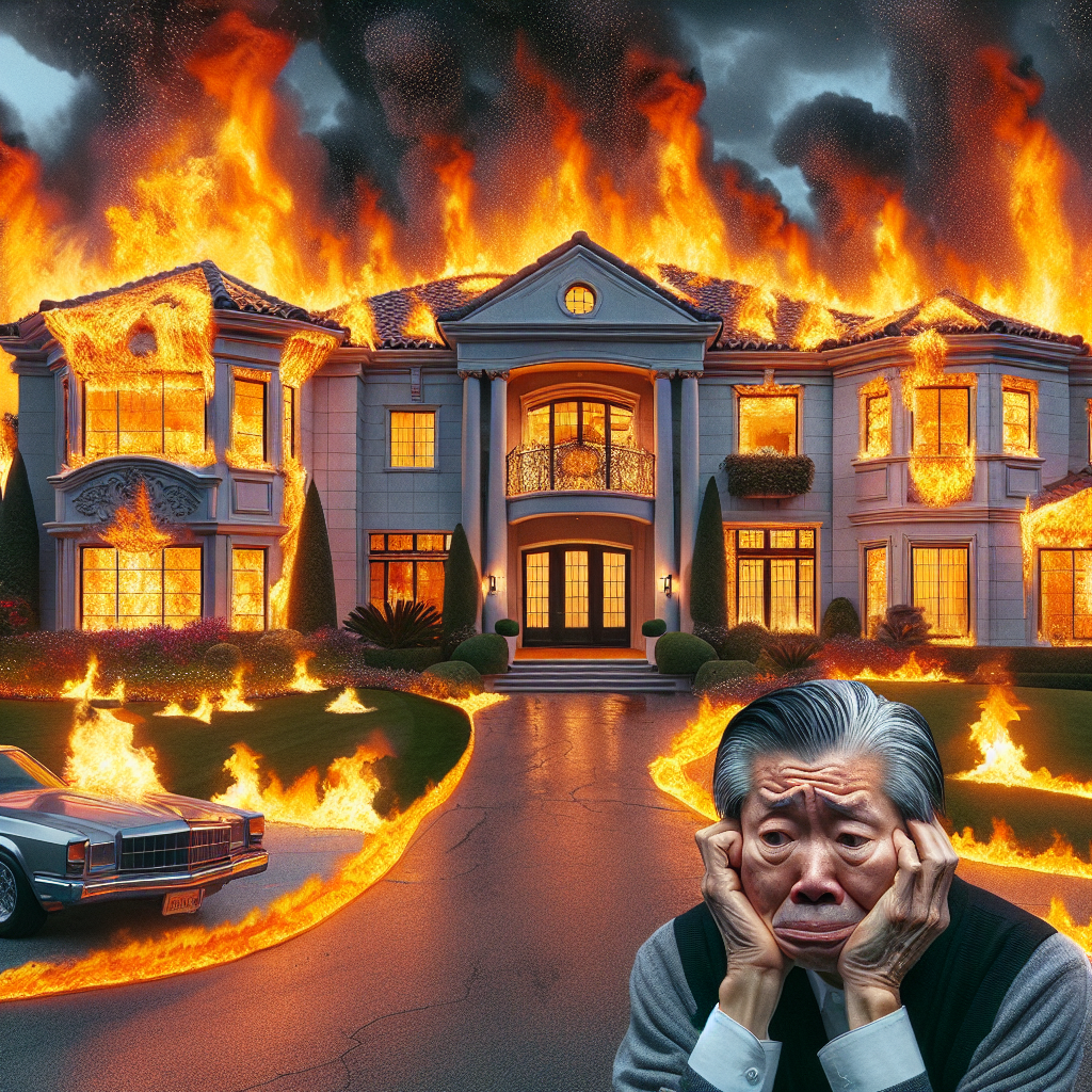 LA Millionaire's Desperate Plea to Save Home Fails as Fire Destroys It