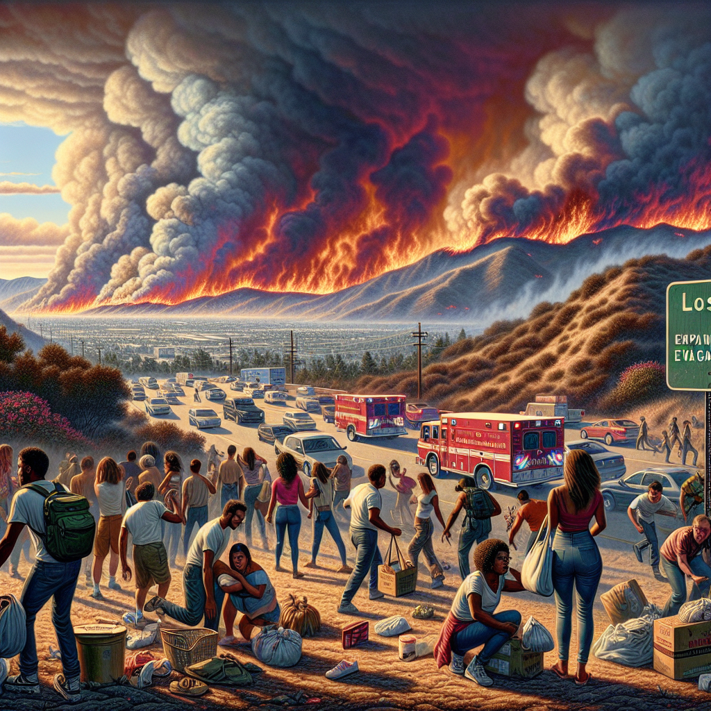 LA Wildfires Claim 16 Lives; Expanded Evacuation Orders Issued as Blaze Spreads
