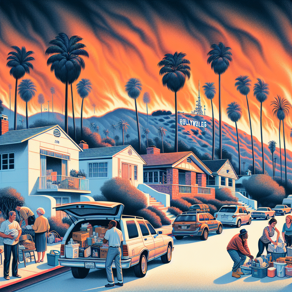 Los Angeles Braces for More Evacuations Despite Easing Winds