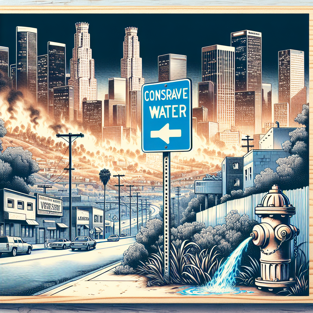 Los Angeles Residents Advised to Conserve Water as Wildfires Deplete Hydrants