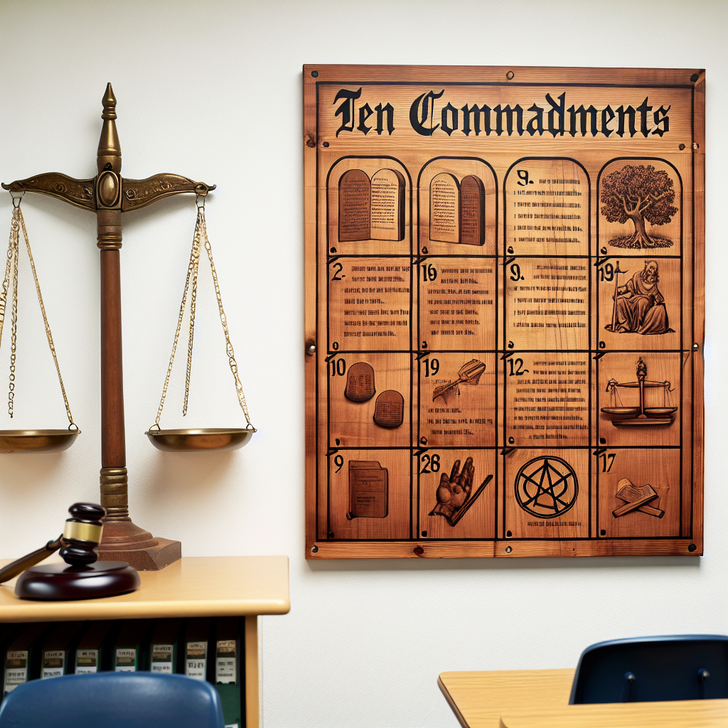 Louisiana's Classroom Ten Commandments Law Faces Court Challenge Again