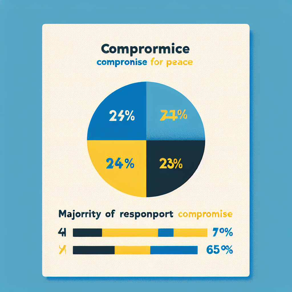 Majority of Ukrainians Support Compromise for Peace – Survey