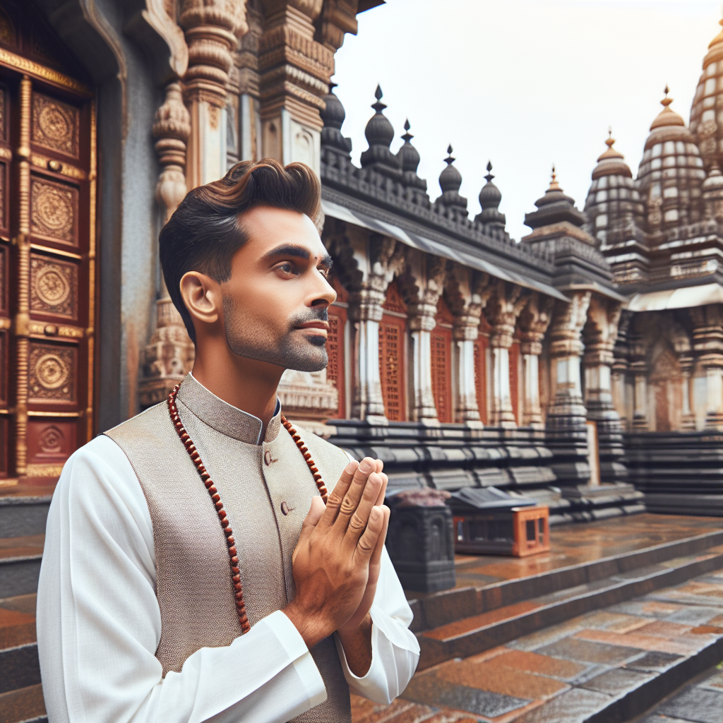 Maldives Minister Mahendra Gondeea Visits Ayodhya's Ram Mandir for Prayers