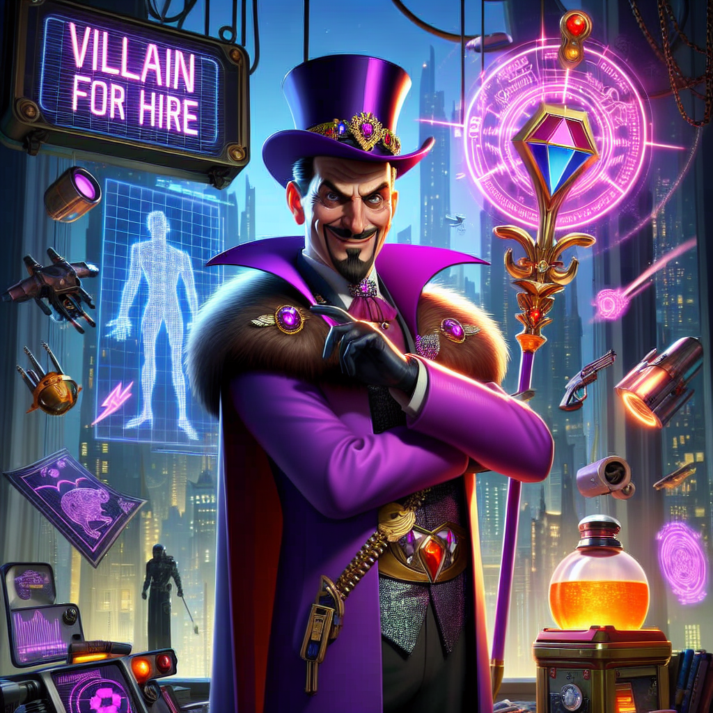 Man Launches 'Villain for Hire' Service to Elevate Partner's Hero Image