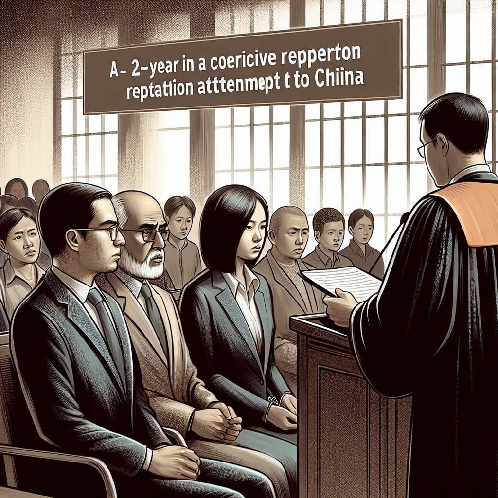 Man Sentenced to 2 Years in US for Assisting Coercive Attempt to Repatriate Former Official to China