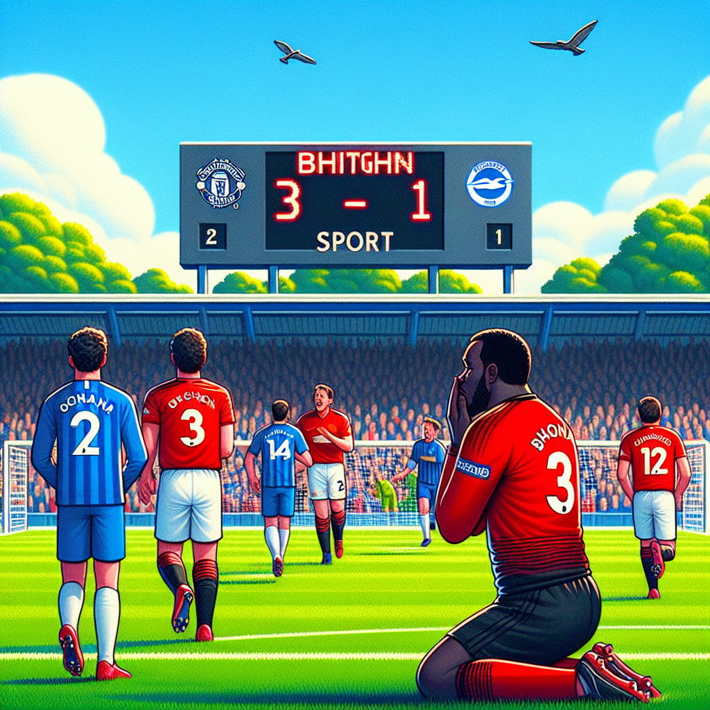 Manchester United Falls 3-1 to Brighton Amid Onana's Costly Mistake