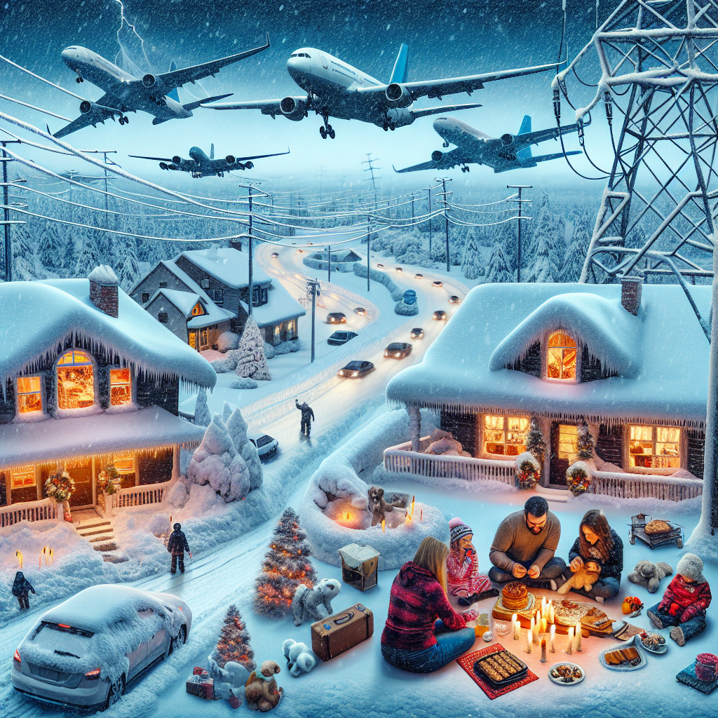Massive Winter Storm Hits US: Power Outages and Flight Cancellations Impact Thousands