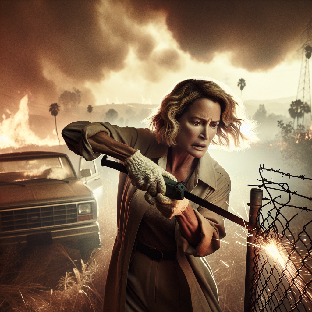 Meryl Streep Flees LA Wildfires by Cutting Through Fence