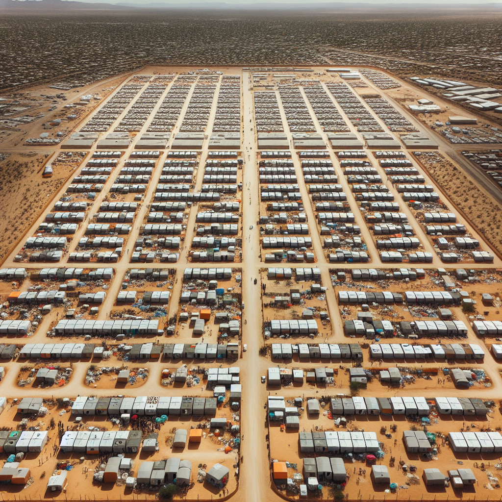 Mexico Constructs Temporary Shelters in Anticipation of US Mass Deportations