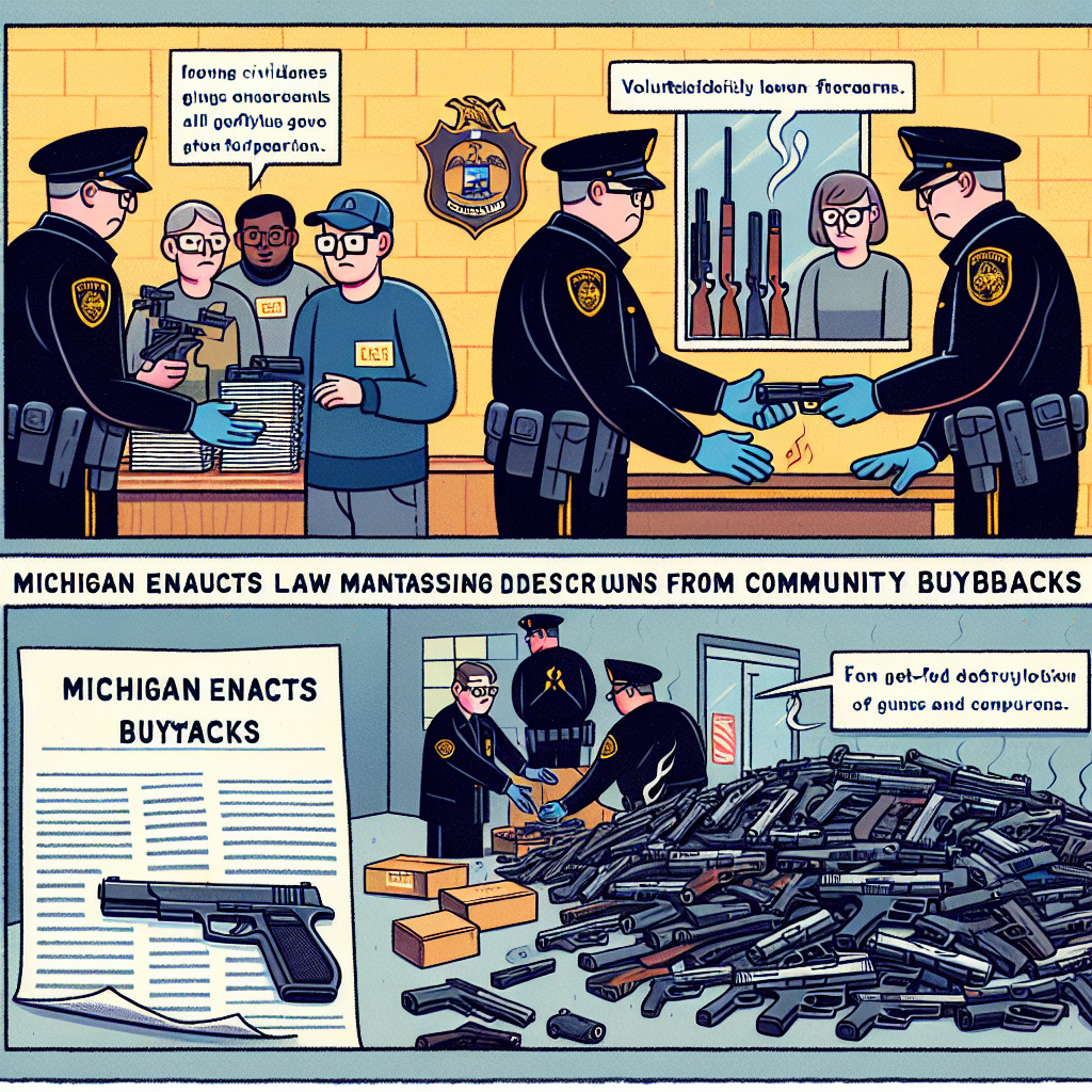 Michigan Enacts Law Mandating Destruction of Guns from Community Buybacks