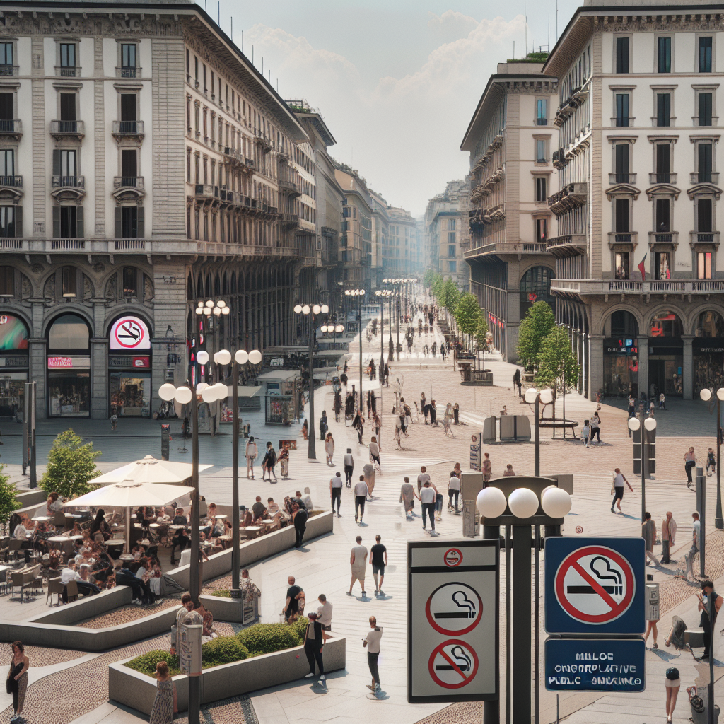 Milan Enforces Comprehensive Public Smoking Ban