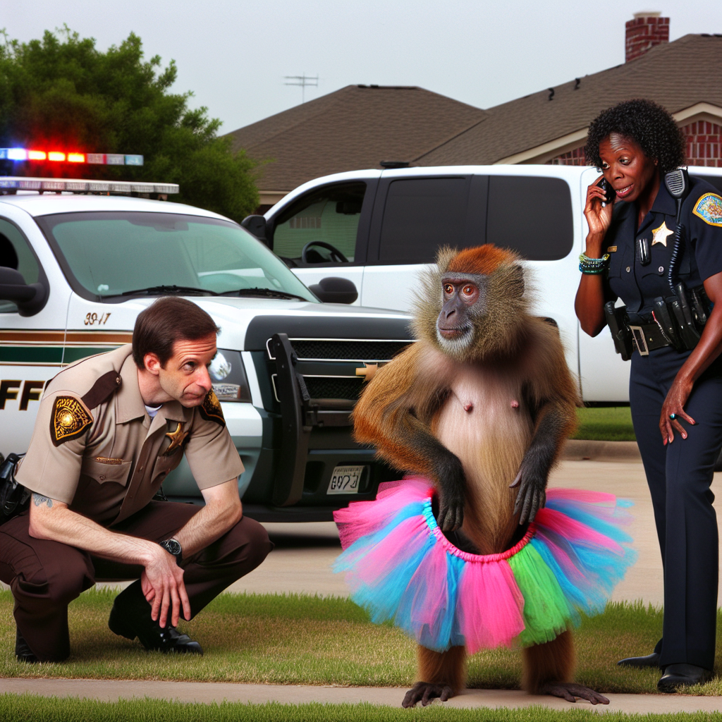"Monkey in a Tutu: Sheriff's Office Details Capture of Escaped Primate"