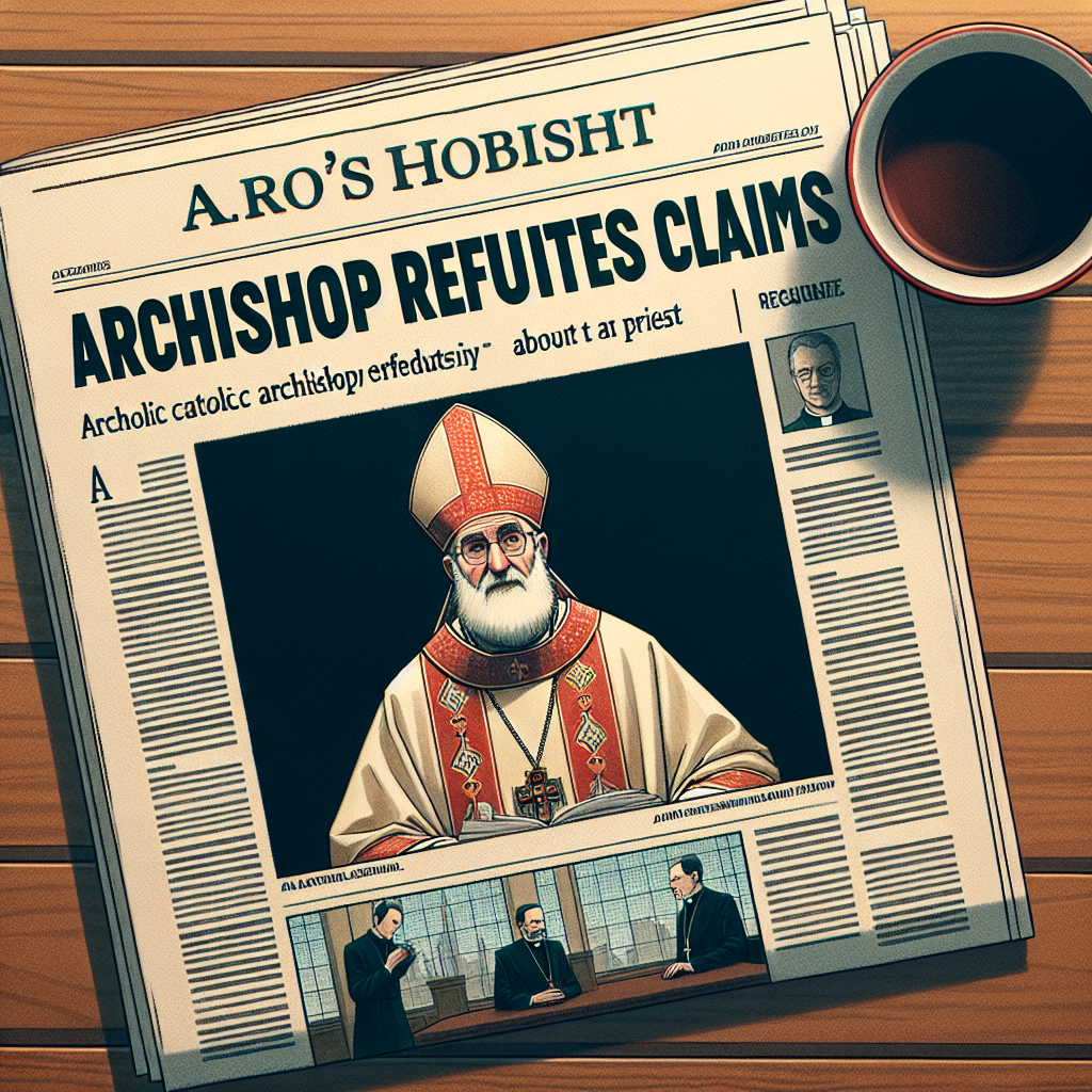 Moscow Catholic Archbishop Refutes Claims About Gay Priest