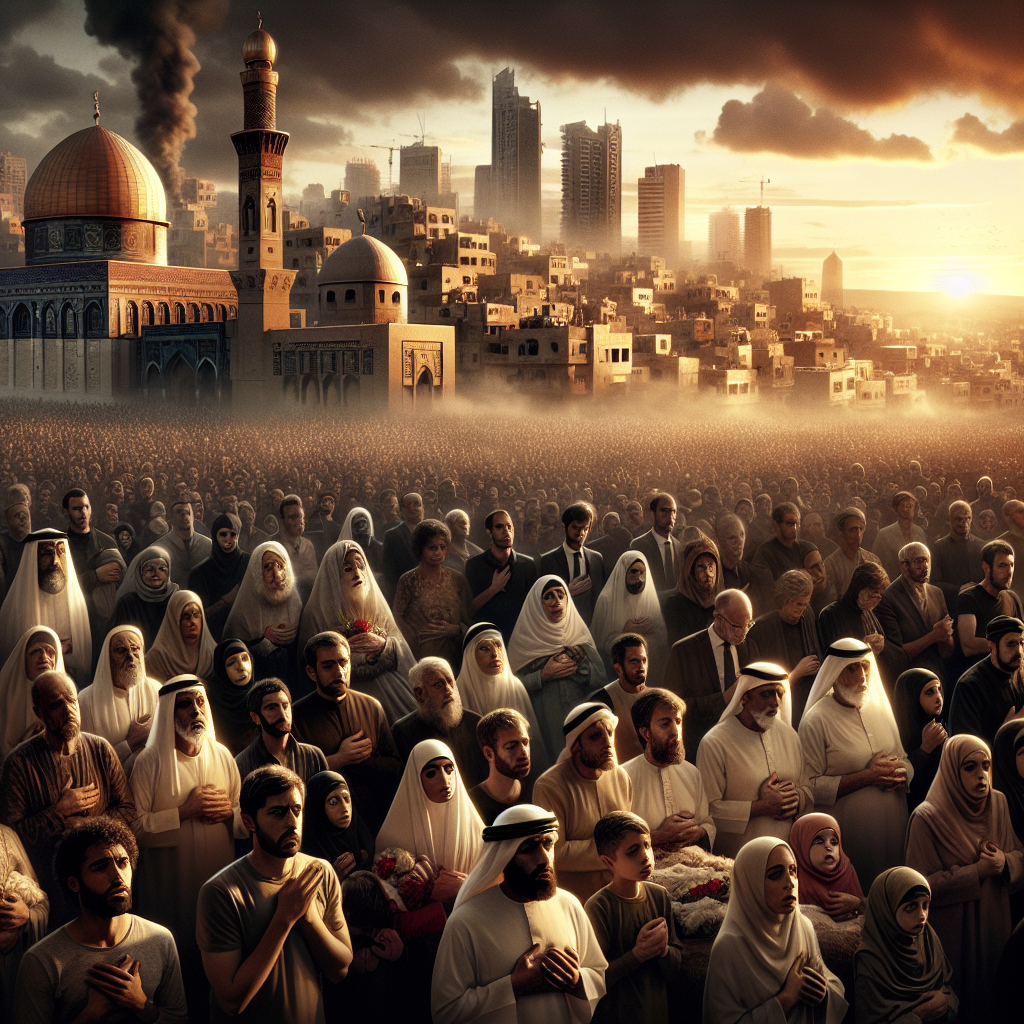 Mourning Begins in Gaza