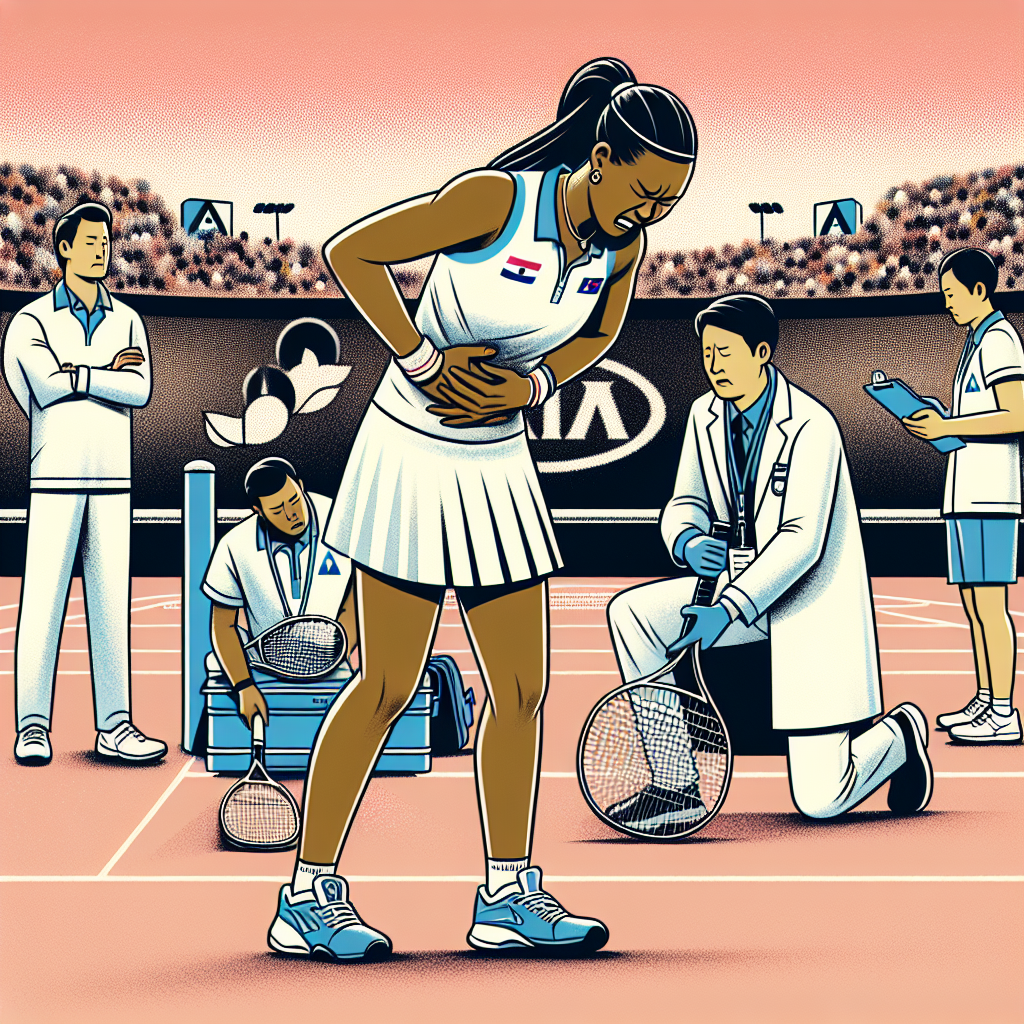 Naomi Osaka Faces Abdominal Injury Ahead of Australian Open
