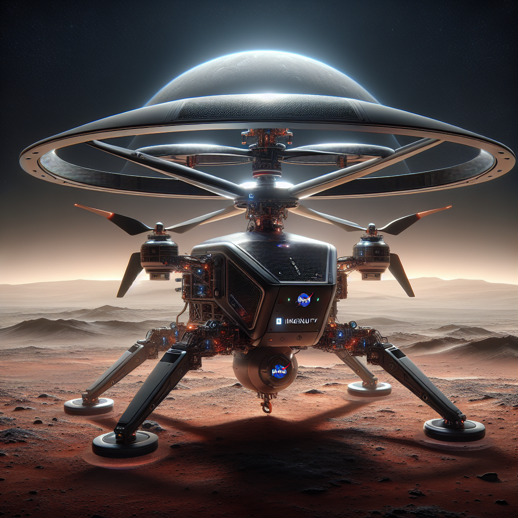 NASA Unveils Advanced Mars Drone: A Next-Gen Ingenuity Helicopter