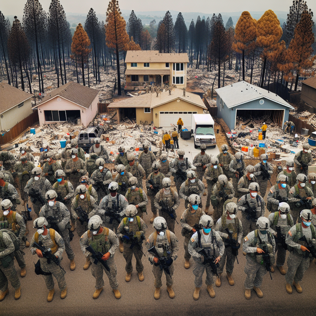 National Guard Deployed as Los Angeles Wildfire Survivors Assess Damage