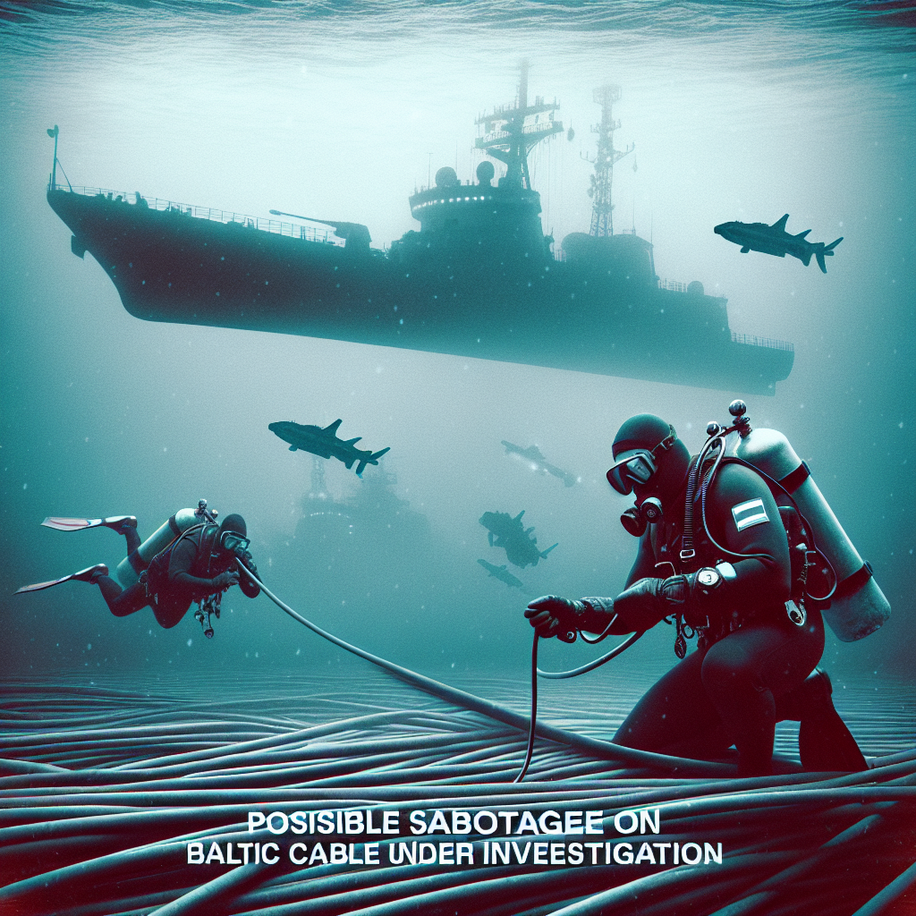 NATO Country Investigates Possible Sabotage of Baltic Cable