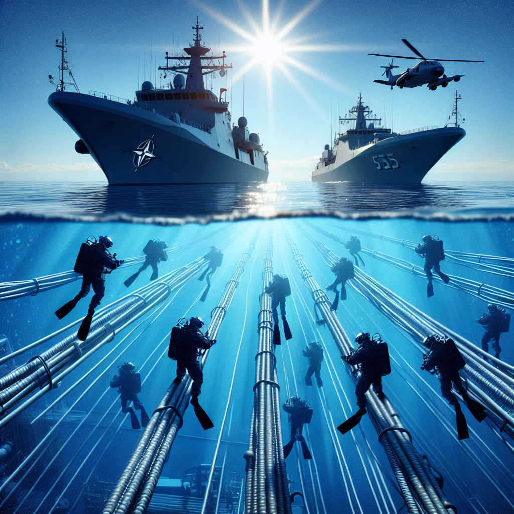 NATO Initiates Mission to Safeguard Baltic Undersea Cables