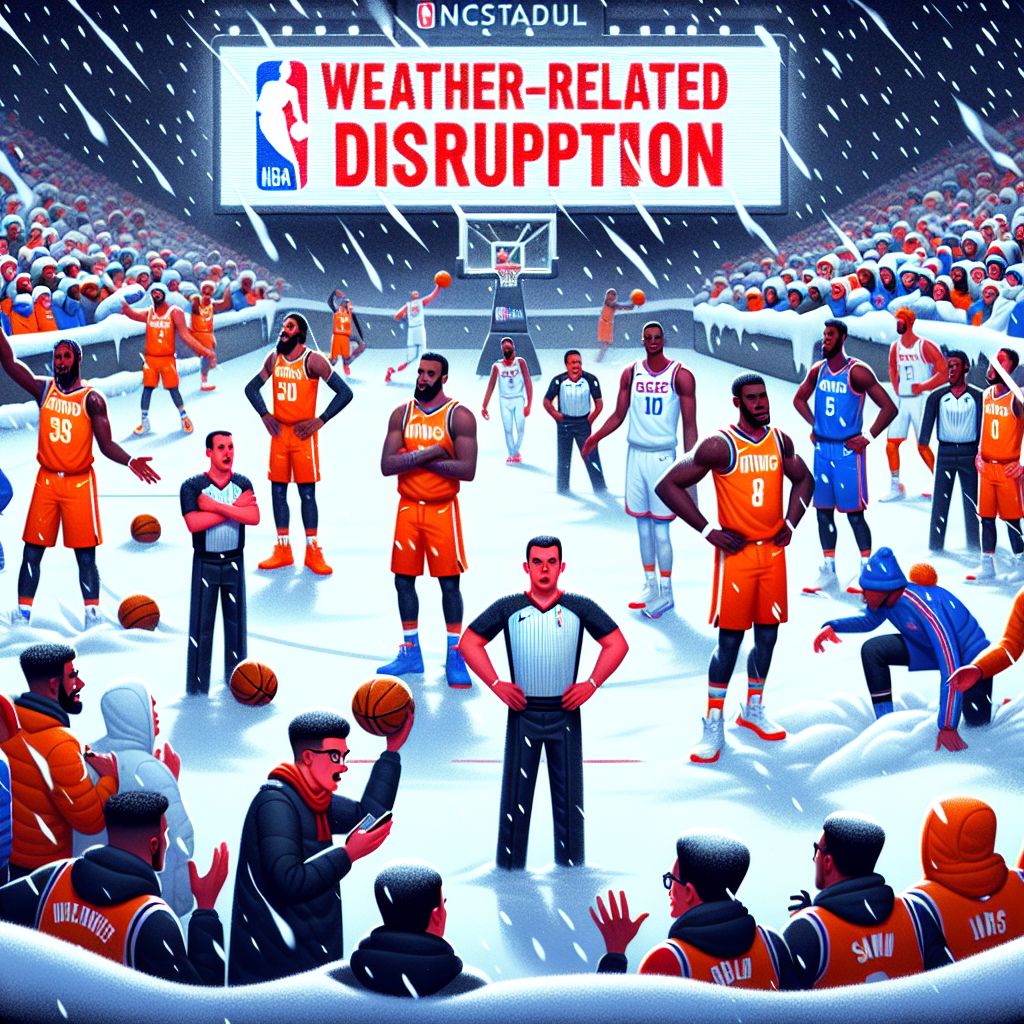NBA Delays Rockets vs. Hawks Game Due to Severe Winter Storm Impact