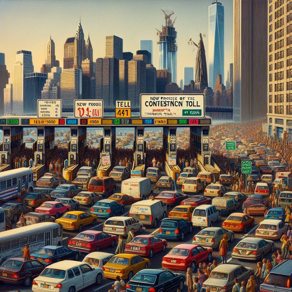 New Congestion Toll Hits Drivers Entering Manhattan