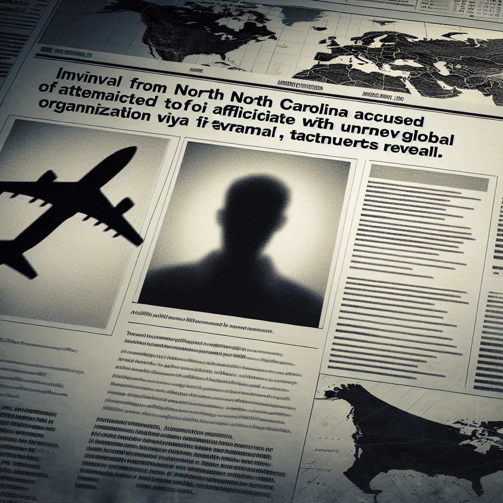 North Carolina Man Accused of Attempting to Join Islamic State via Flight, Authorities Report