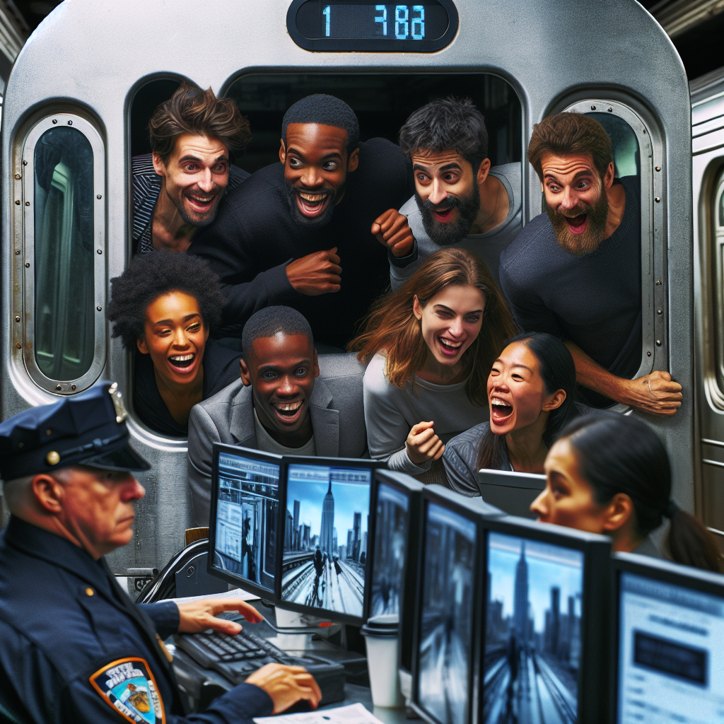 NYC Police Hunt for Six Subway Train Joyriders