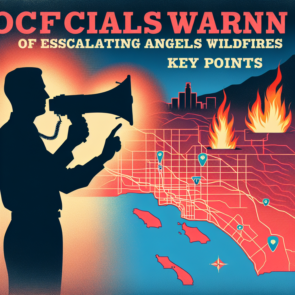 Officials Warn of Escalating Los Angeles Wildfires: Key Points
