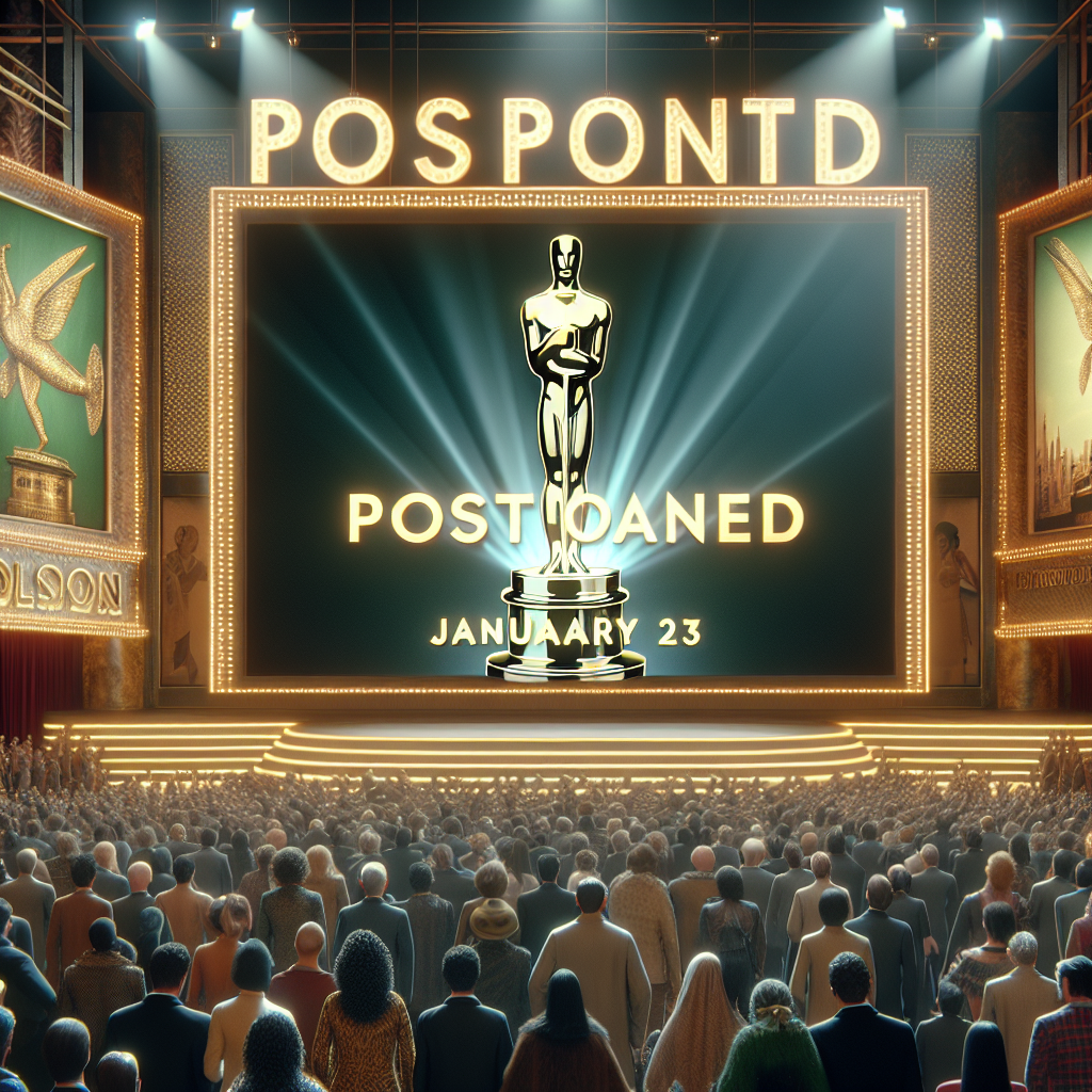 Oscar Nominations Postponed, Announcement Set for January 23