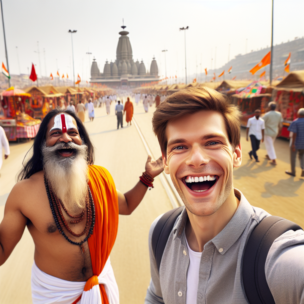 "Oyo Founder Shares Enthusiasm for Kumbh Mela After Meeting Elon Musk"