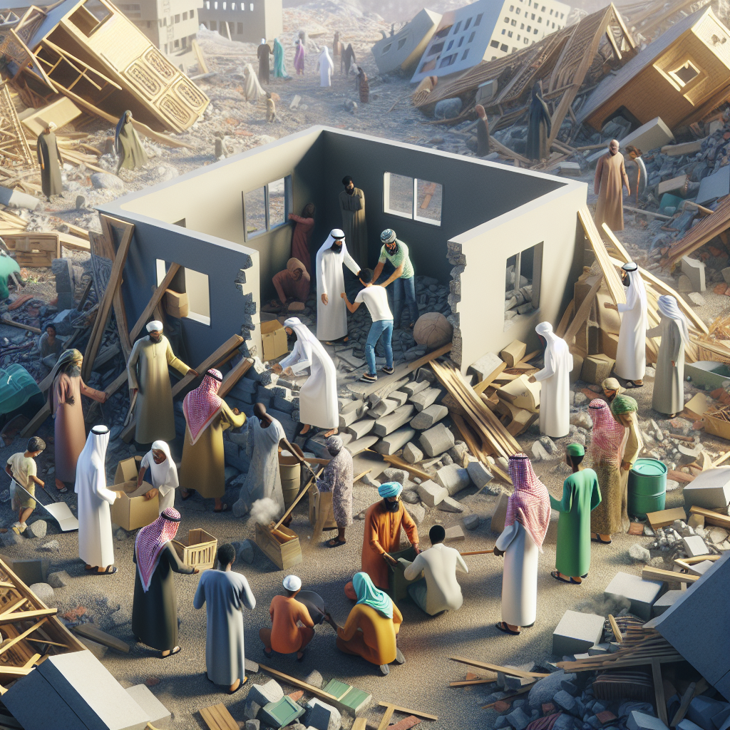 Palestinians Rebuild Amidst the Ruins of Their Homes