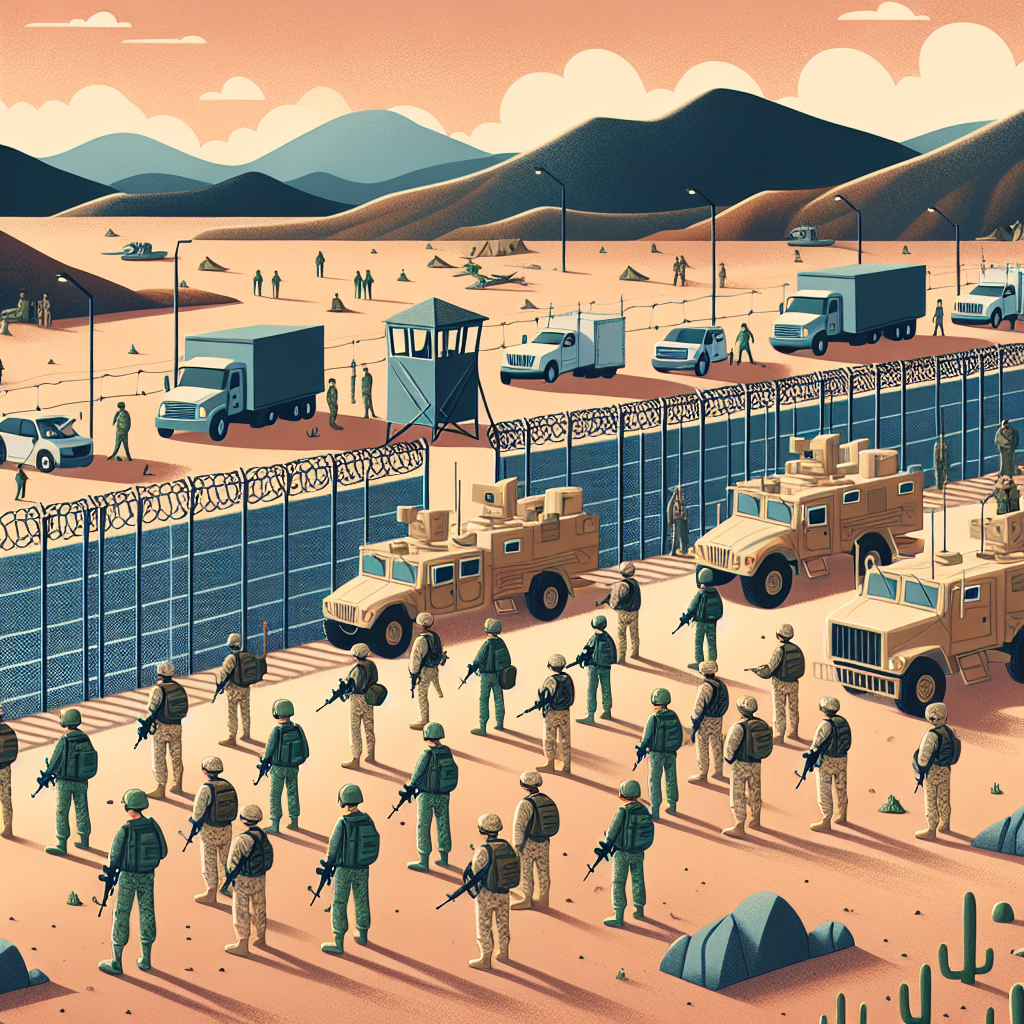 Pentagon Increases Troop Presence at Mexico Border