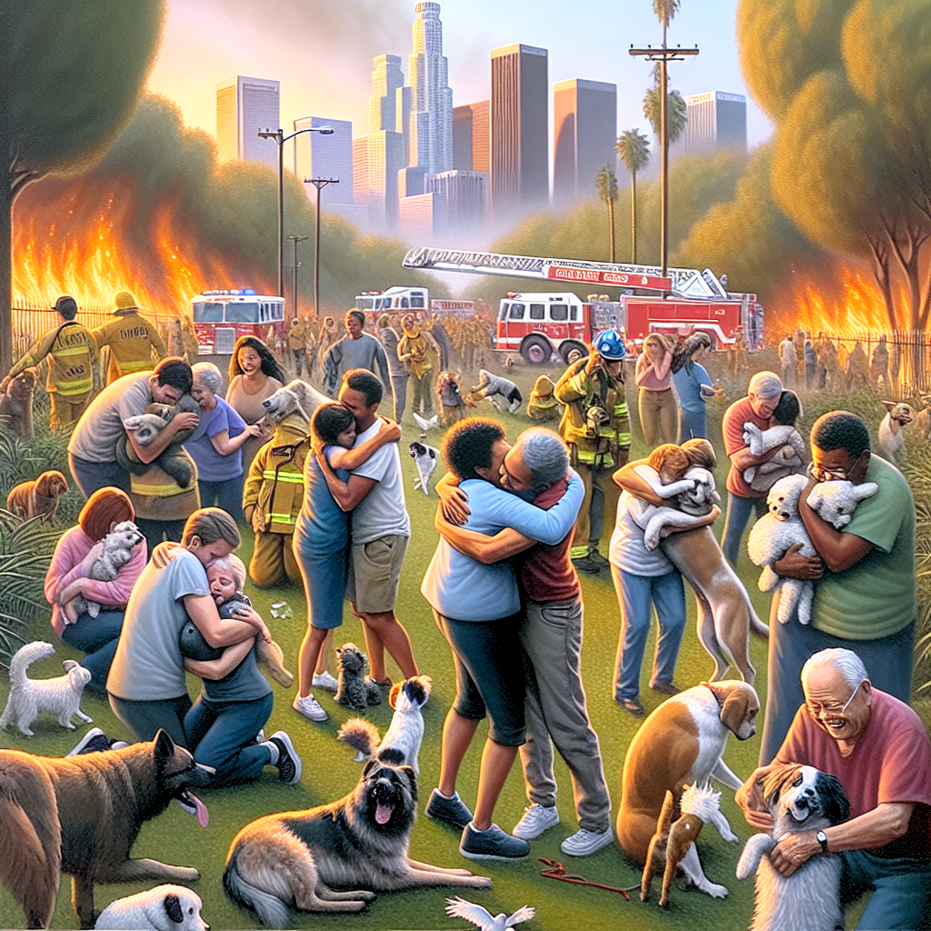 Pets Reunited with Owners After Los Angeles Fires