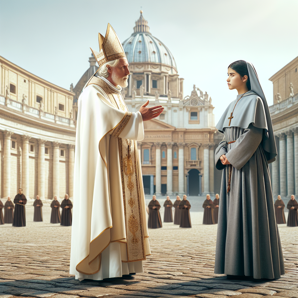 "Pope Advocates for Equality by Elevating Vatican Nun"
