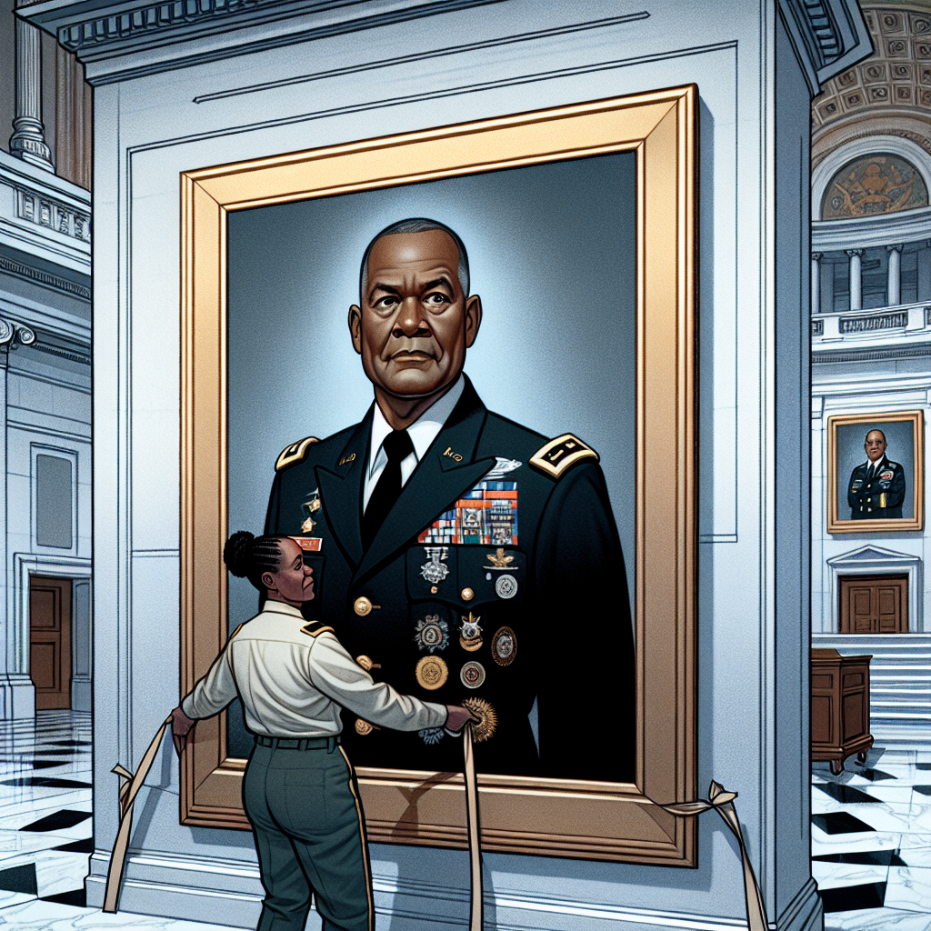 Portrait of Former US General Taken Down from Pentagon Post-Trump Inauguration