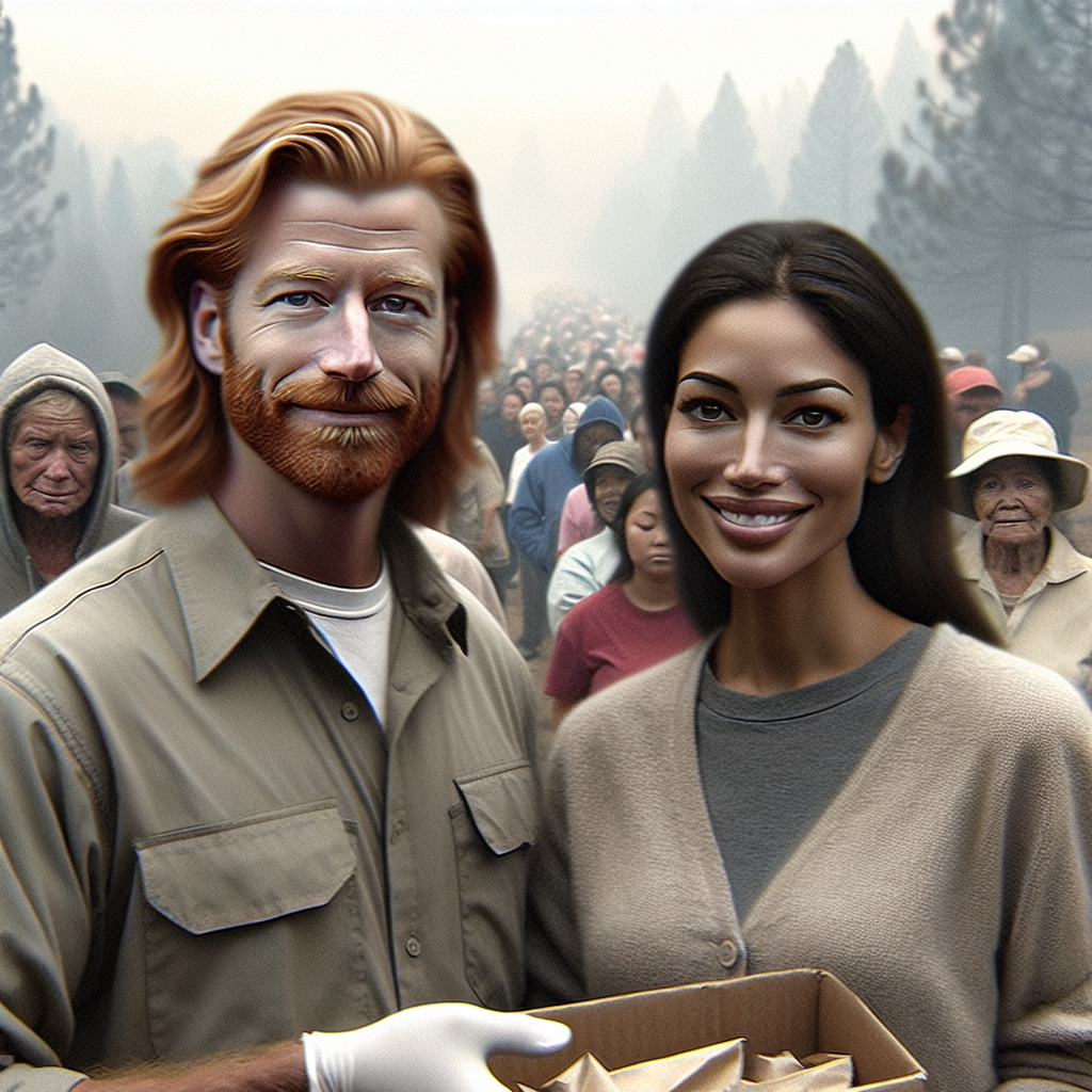 Prince Harry and Meghan Markle Support California Wildfire Victims with Aid Distribution