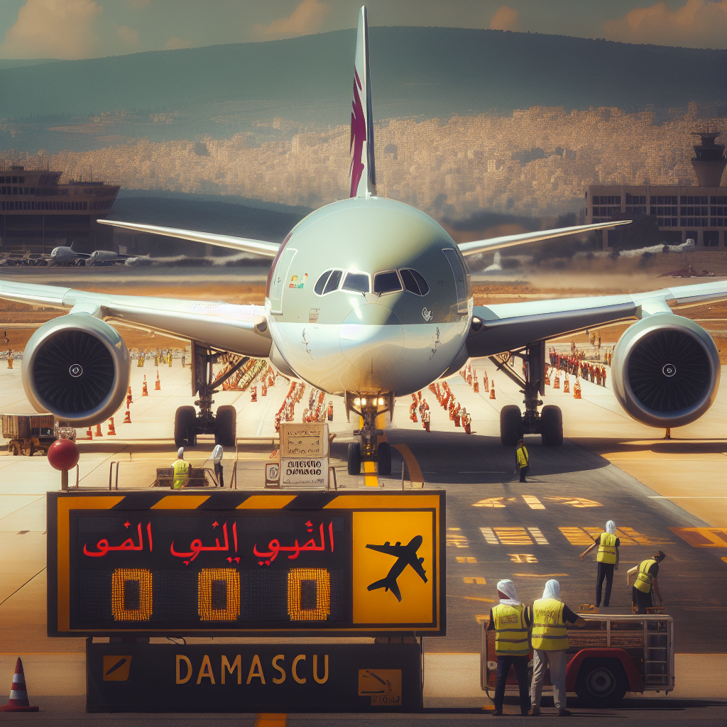 Qatar Airways Set to Restart Damascus Flights After 13-Year Hiatus