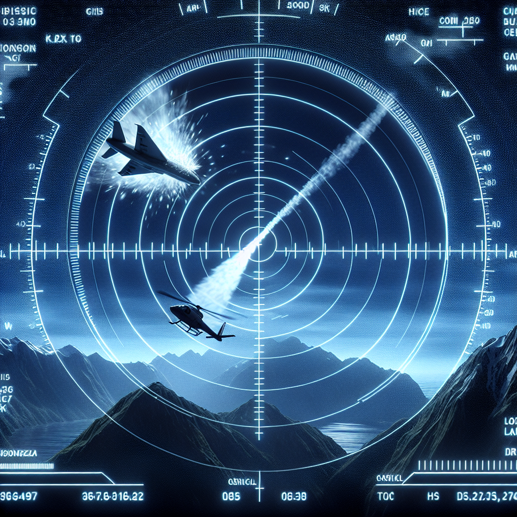 Radar Captures US Jet and Helicopter Collision Moment