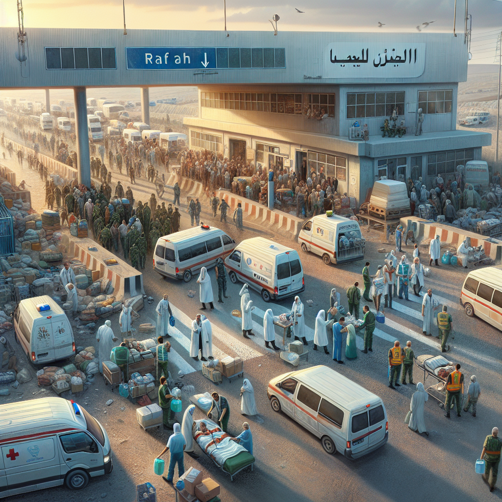 Rafah Crossing in Gaza Reopens for Medical Evacuations